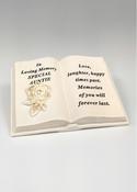 Grave Ornament Memorial Book AUNTIE