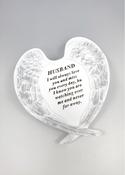 Grave Ornament HUSBAND Angel Wings image