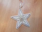 Star w/ Glitter and Design 743