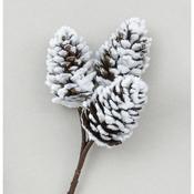 30cm Snow Cone Pick x 3 Brown 81200