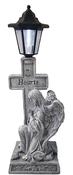 Grave Ornament Kneeling Angel w/Solar Lamp image