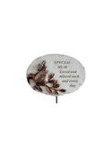 Grave Ornament MUM Bird Stick