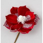 56cm Velvet Magnolia Red 91001
