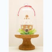 Gingerbread Cupcake In Dome 23954