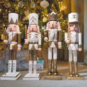 Nutcracker XL - Gold &amp;amp; White