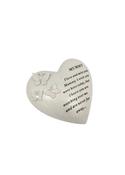 Grave Ornament MUMMY Heart w Butterflies
