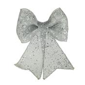 Glitzy Bow Silver 24cm 11085961