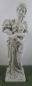 Bouquet Lady Statue 117cm image