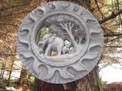 Elephant Mirror 28cm
