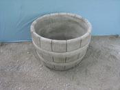 Large Barrel Planter 30cm image