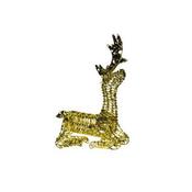 IND/ODR. CHAMP. SITTING DEER 45CM 45117