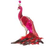 RED PEACOCK WITH BLACK FEATHERS 2603
