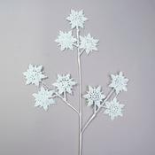 Pick with White Snowflake Design 50318