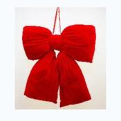 RED VELVET SMALL BOW HANGER 24318