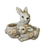 Mother &amp;amp; Baby Rabbit Planters G0416 image
