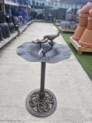 Gold Lotus Bird Bath image