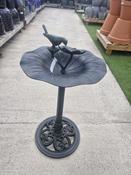 Green Lotus Bird Bath image