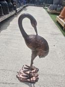 Cast Iron Stork - Head Down image