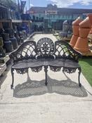 3 Seater Bronze Bench image
