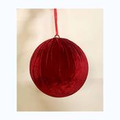 VELVET BAUBLE HANGER 10CM 24828 image