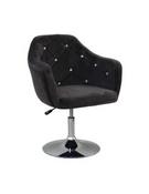 Chair Black Velour BFHC830 image
