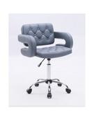 Chair on wheels Grey BFHC8403K image