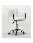 Chair on wheels White BFHC8325K
