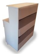 CIOCCOLATO Reception Desk - Bella Diamond Collection image