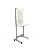 Mobile Makeup Stand White