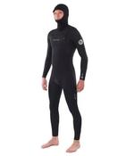 RIP CURL DAWN PATROL 5/4 CHEST ZIP, HOODED MENS WETSUIT image