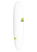 TORQ 9ft LONGBOARD, WHITE with LOGO