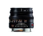 Leica Summicron-M 50mm f/2, black anodized finish
