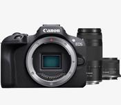 Canon EOS R100 Mirrorless Camera + RF-S 18-45mm F4.5-6.3 IS STM Lens + RF 75-300mm F4-5.6 Lens image