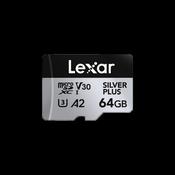 Lexar SILVER PLUS microSDXC UHS-I Card 64GB image