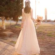 ウェディングドレス ウェディングドレス白 パーティードレス 可愛いレース 花嫁ロングドレス 結婚式 トレーンライン 二次会 エレガント お呼ばれ ウェディングドレス ロングドレス ウェディング ウエディング image