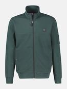 Lerros Sporty Sweatshirt with full zip - Cedar Green