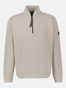 Lerros 1/4 Zip Sweater -Stone
