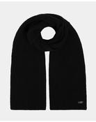 Remus Uomo Wool-Blend Scarf - Black