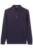 Giordano Long Sleeve Polo - Navy image
