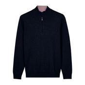 Bailey`s  1/4 Zip Sweater  -Navy