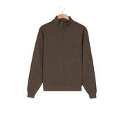 Baileys 1/4 Zip -  Taupe