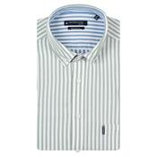 Giordano  Long Sleeve Shirt - Green Stripe