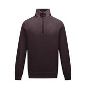 6th Sense  1/4 Zip Sweater  -Plum image