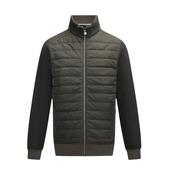 6TH Sense -Quilted  Hybrid Jacket -  olive image