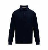 6th Sense  Long Sleeve  Sleeve Polo -Dark Navy image