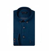 Giordano  Long Sleeve Shirt -Soft washed denim image