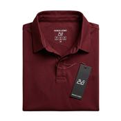 Remus Uomo Sleeve Polo Shirt -Dark Red image