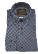 6th Sense Long Sleeve Shirt-Blue Print
