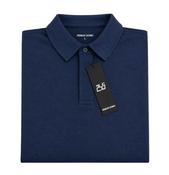 Remus Uomo - Dark Blue long sleeve polo image