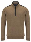 DG`S Drifter 1/4 zip Sweater -Brown